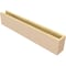 Ekena Millwork 4in. W x 6in. H x 32in. L Block Woodgrain TimberThane Rafter Tail, Primed Tan RFTUR04X06X32BLKRCPR - alternate 5